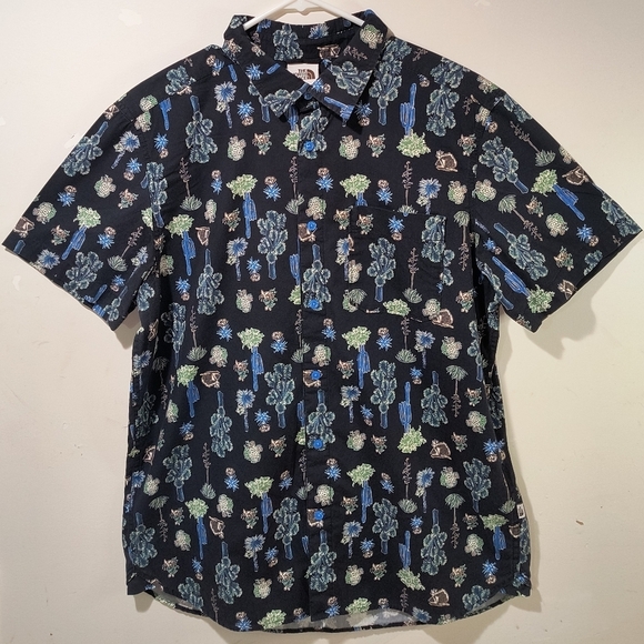 The North Face Men's Large Black Button Down Shirt - Picture 4 of 12